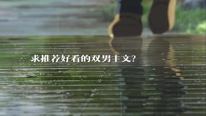 求推荐好看的双男主文？